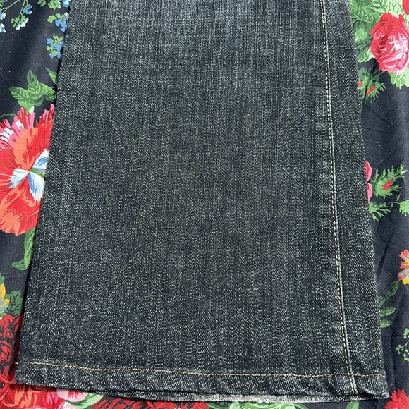 Citizens Of Humanity flair black/ grey Dark Wash thick stitching detail size 27 - Picture 6 of 15